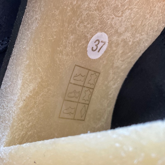 Free People Jack Zip Boot in Onyx suede platform boot. Size 37 - Picture 9 of 13